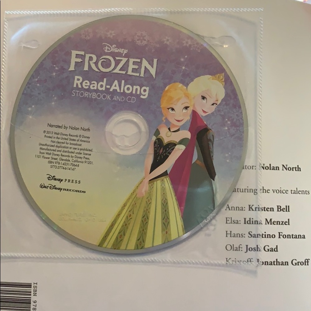 Frozen Read Along Book & CD and Fairy Pop Up Book - Picture 4 of 12